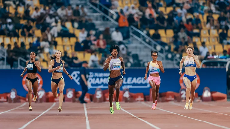 Marileidy Paulino lit up the Doha Diamond League 2026 with a meeting record 48.91s in the women’s 400m. - X/@Diamond_League