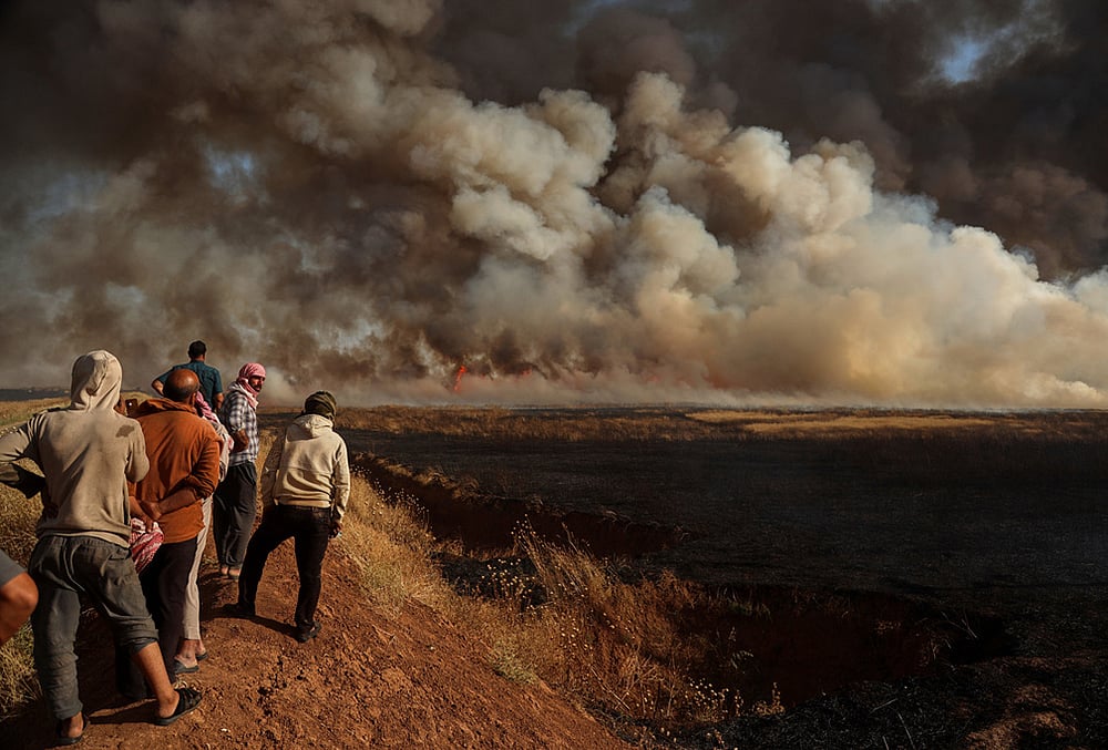 Syria Wildfires