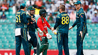 Bangladesh Vs Australia Live Score, 2nd T20I: Litton Das And Co Seek Response After Opening Defeat (AP Photo/Mosaraf Hossain) : Australia's Adam Zampa, second right and others celebrate the wicket of Bangladesh's Towhid Hridoy, centre during the first T20 international cricket match between Australia and Bangladesh, in Chattogram , Bangladesh, Tuesday, June 16, 2026