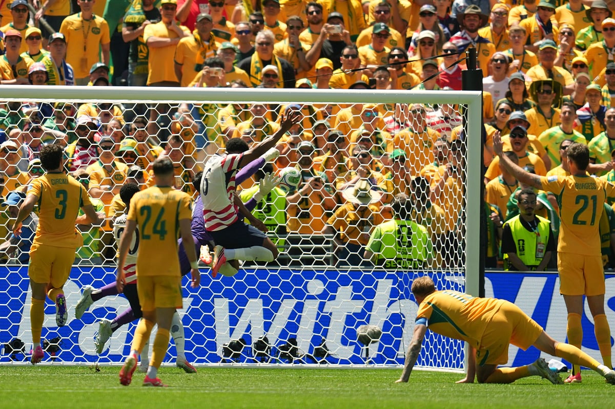 USA vs Australia FIFA World Cup 2026 Group D Alex Freeman Scores AP Photo