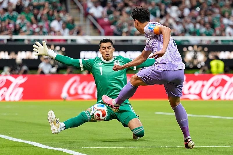 Mexico vs South Korea FIFA World Cup 2026 Raul Rangel denies Son Heung-min AP Photo