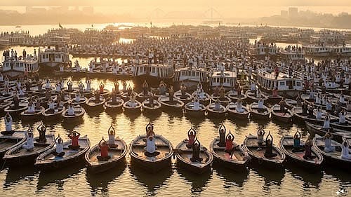 Over 500 Boats to be Used on Hooghly for International Yoga Day Celebrations - null