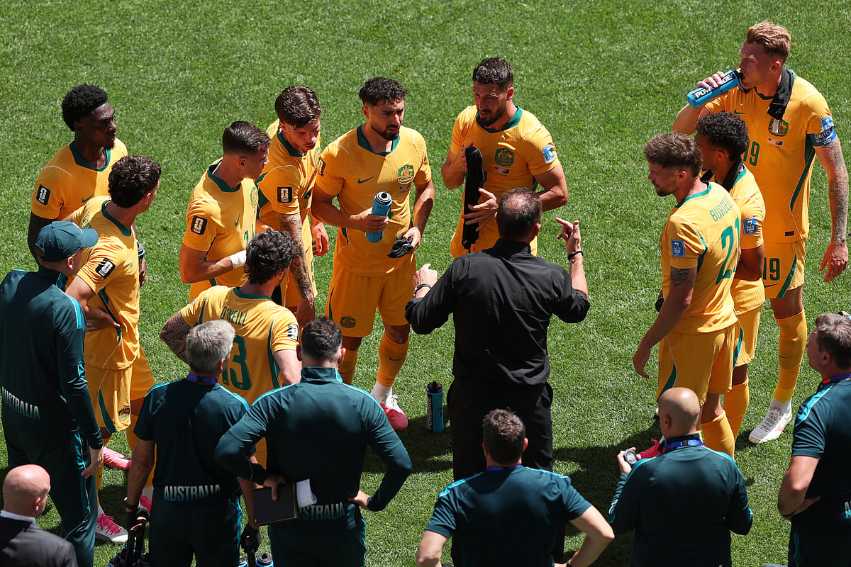 USA vs Australia FIFA World Cup 2026 Group D Aussie Water Break AP Photo