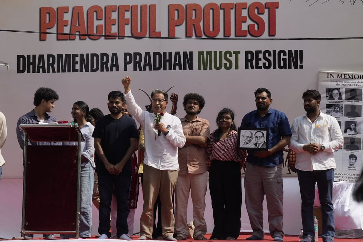 CJP protest at Delhis Jantar Mantar-Sonam Wangchuk 
