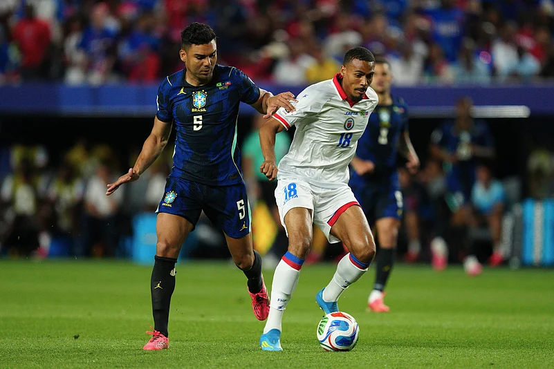 Brazil vs Haiti FIFA World Cup 2026 Wilson Isidor In Action AP Photo