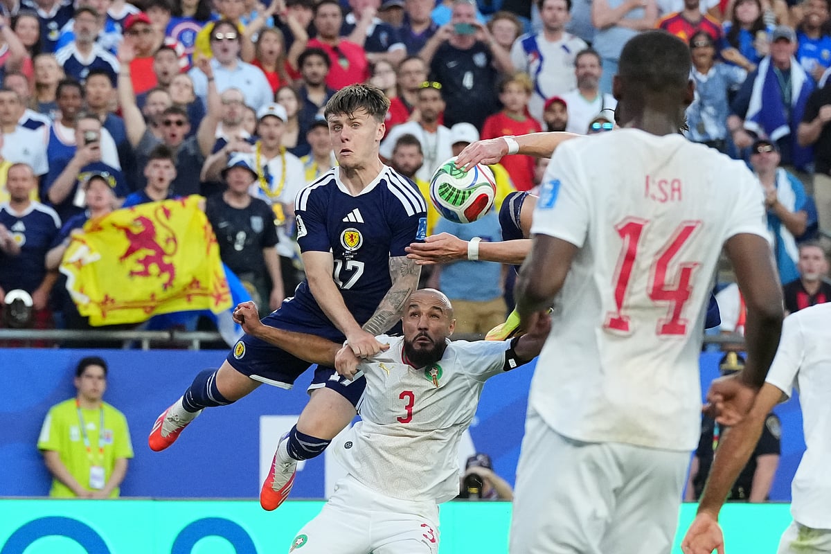 Scotland Vs Morocco FIFA World Cup 2026 Ben Gannon-Doak In action AP Photo