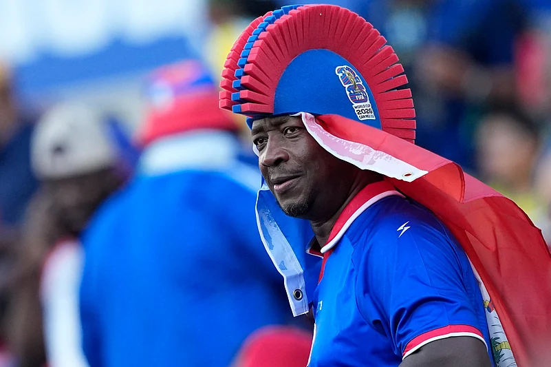 Brazil vs Haiti FIFA World Cup 2026 a Haiti fan ap photo