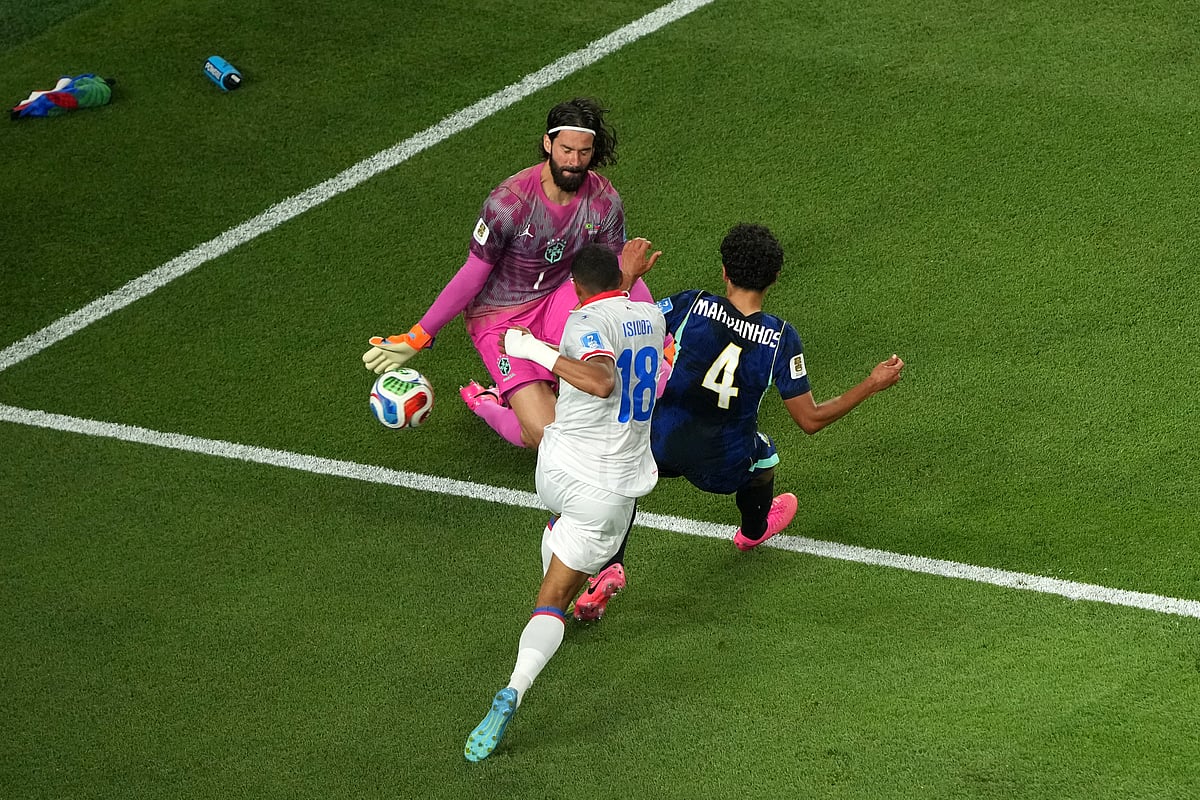 Brazil vs Haiti FIFA World Cup 2026 Becker thwarts AP Photo