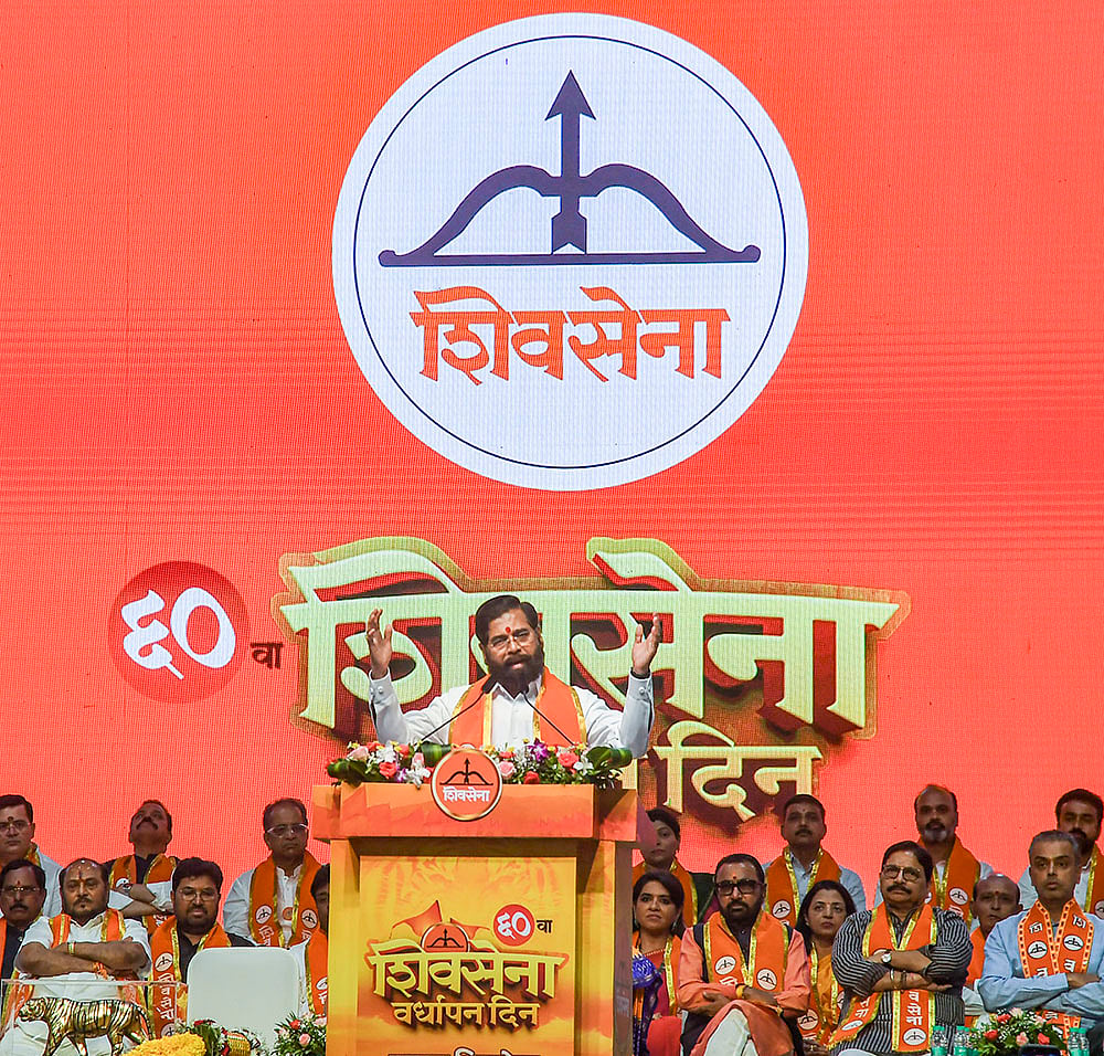 PTI : Official sources said the approval of the merger has increased the strength of the Shinde-led Shiv Sena in the Lok Sabha from seven to 13 MPs.