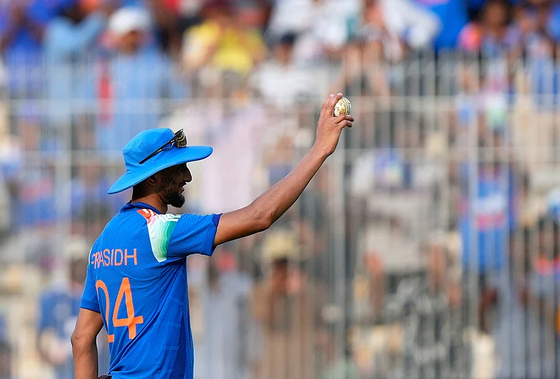 India vs Afghanistan 3rd ODI cricket match highlights-Prasidh Krishna
