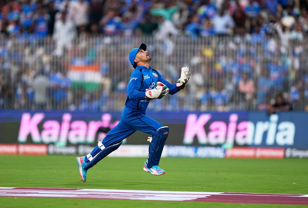 India vs Afghanistan 3rd ODI cricket match highlights-Rahmanullah Gurbaz