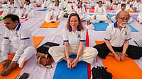 Thousands To Participate In Events Marking International Yoga Day Celebrations Across Southern US | Photo: PTI/Vijay Varma : Thousands To Participate In Events Marking International Yoga Day Celebrations Across Southern US