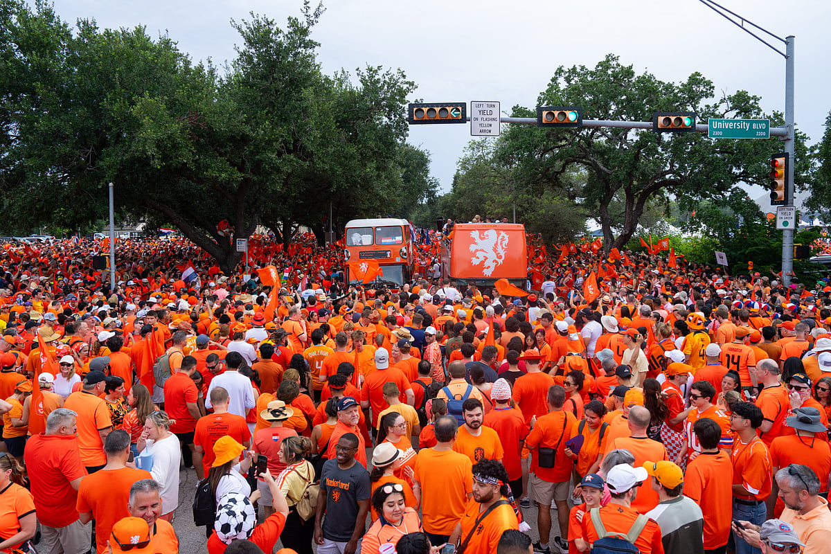 Netherlands Vs Sweden FIFA World Cup 2026 Group F Fans AP Photo