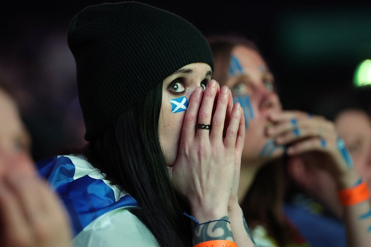 Scotland Vs Morocco FIFA World Cup 2026 sco fan post match AP Photo