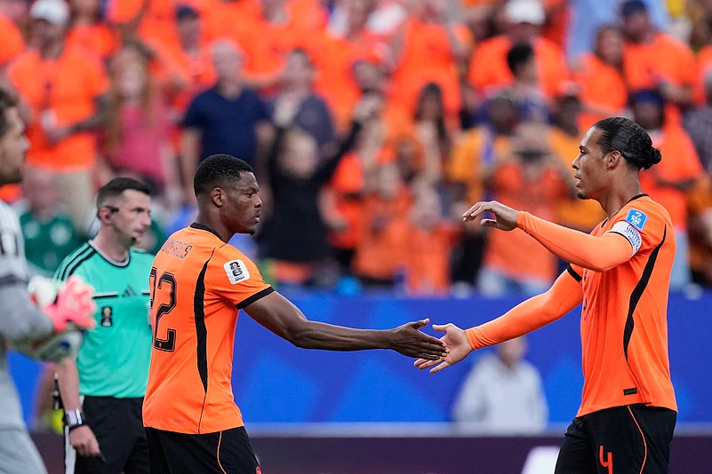 Netherlands Vs Sweden FIFA World Cup 2026 Group F Denzel Dumfries AP Photo
