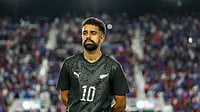 Instagram/Sarpreet Singh : Sarpreet Singh, New Zealand midfielder became the first footballer of Indian origin to start a FIFA World Cup.