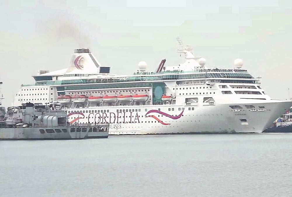 Cruise vessel MV Empress in Chennai