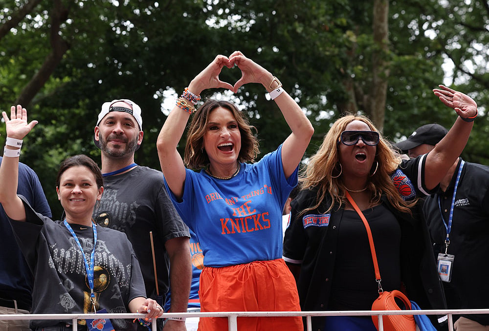 NBA basketball New York Knicks Championship Parade highlights-