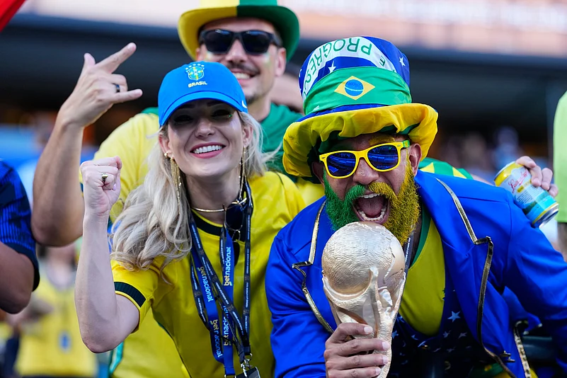 Brazil vs Haiti FIFA World Cup 2026 Brazil Fans Arrived AP Photo