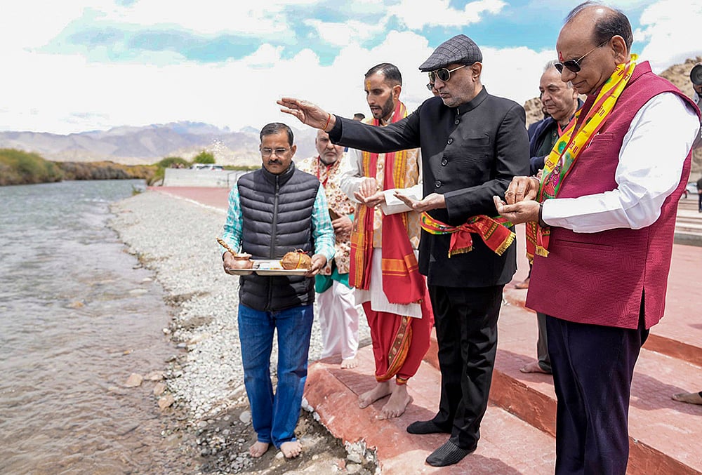 Vice President CP Radhakrishnan in Ladakh