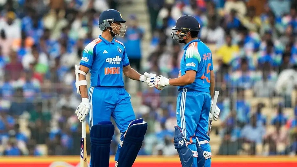 Jaiswal and Rohit Set A 170 Run Partnership On The Board - AP