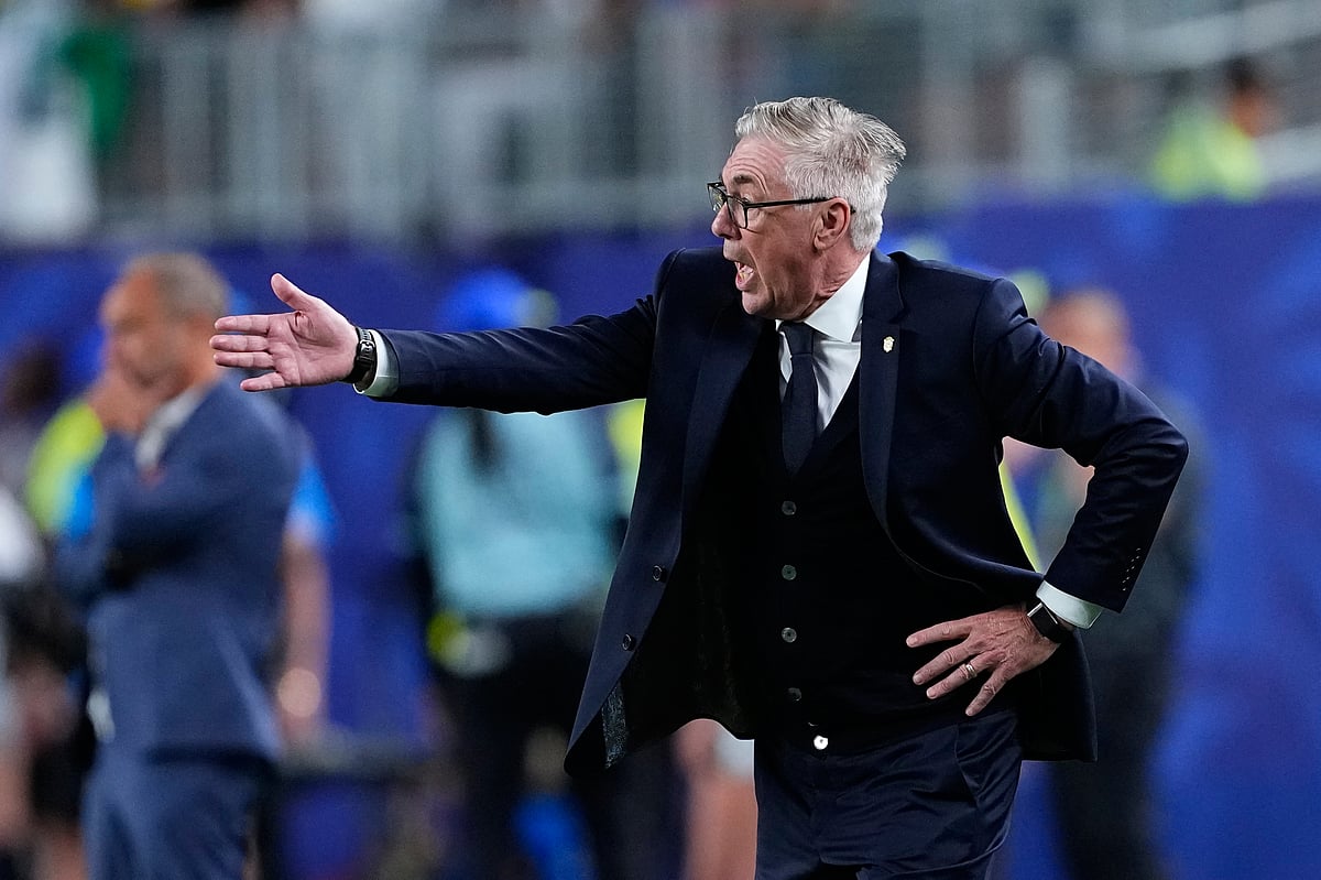 Brazil vs Haiti FIFA World Cup 2026 Carlo Ancelotti instructs AP Photo