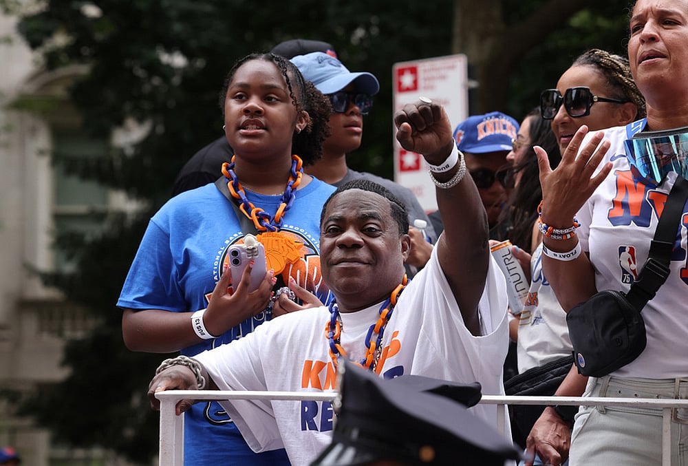 NBA basketball New York Knicks Championship Parade highlights-Tracy Morgan