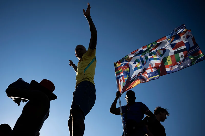 Brazil vs Haiti FIFA World Cup 2026 Fans Gather AP Photo