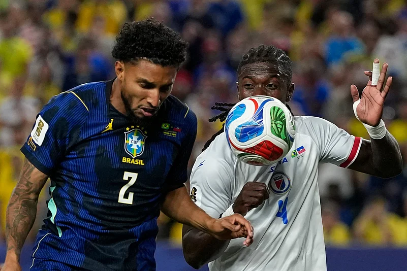 Brazil vs Haiti FIFA World Cup 2026 Ederson Silva and Ricardo Ade AP Photo