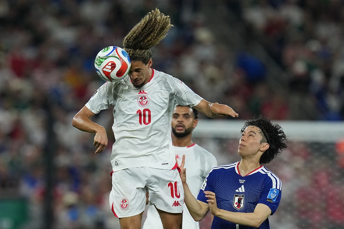 Tunisia Vs Japan FIFA World Cup 2026 Group F Hannibal Mejbri header AP Photo