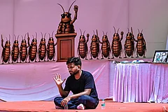 Cockroach Janta Party (CJP) founder Abhijeet Dipke - Photo: PTI
