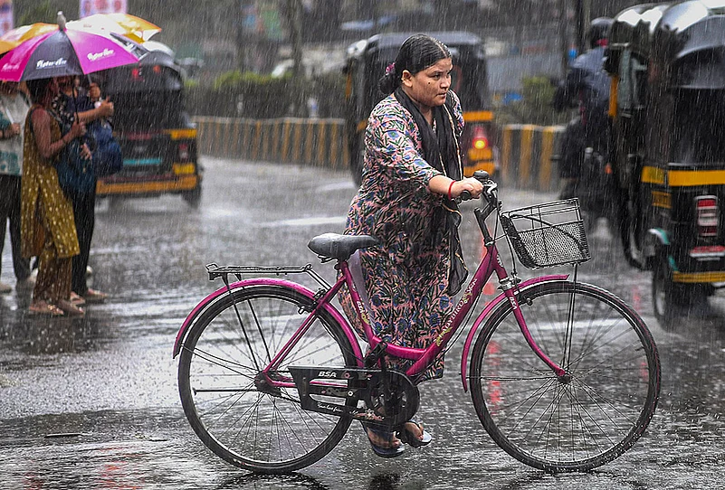 Rainfall in Mumbai