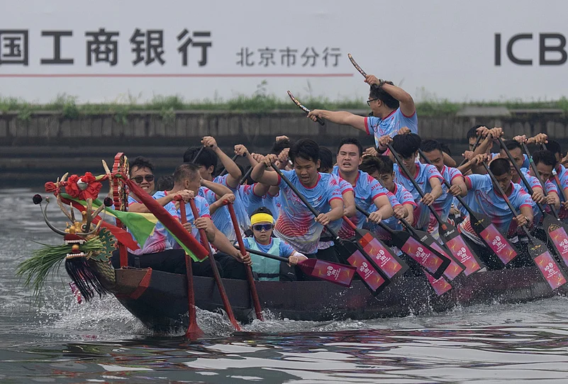 China traditional Dragon Boat Festival photos-