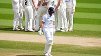 AP Photo/Ben Whitley : England lose the 2nd Test by 253 runs against New Zealand in Oval on Sunday, June 21.