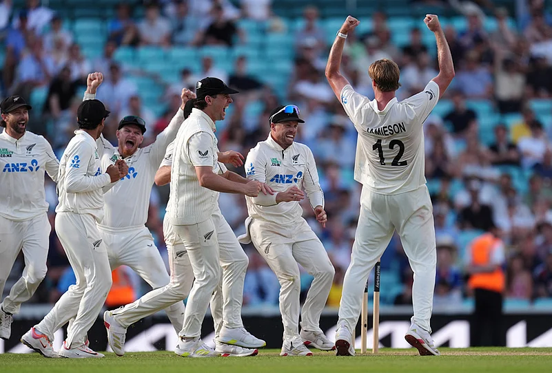England vs New Zealand 2nd Test cricket match Day 5 highlights-Kyle Jamieson