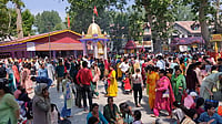 Kashmiri Pandits at J-K's Tulmulla for Annual Kheer Bhawani Mela Kashmiri Pandits at J-K's Tulmulla for Annual Kheer Bhawani Mela