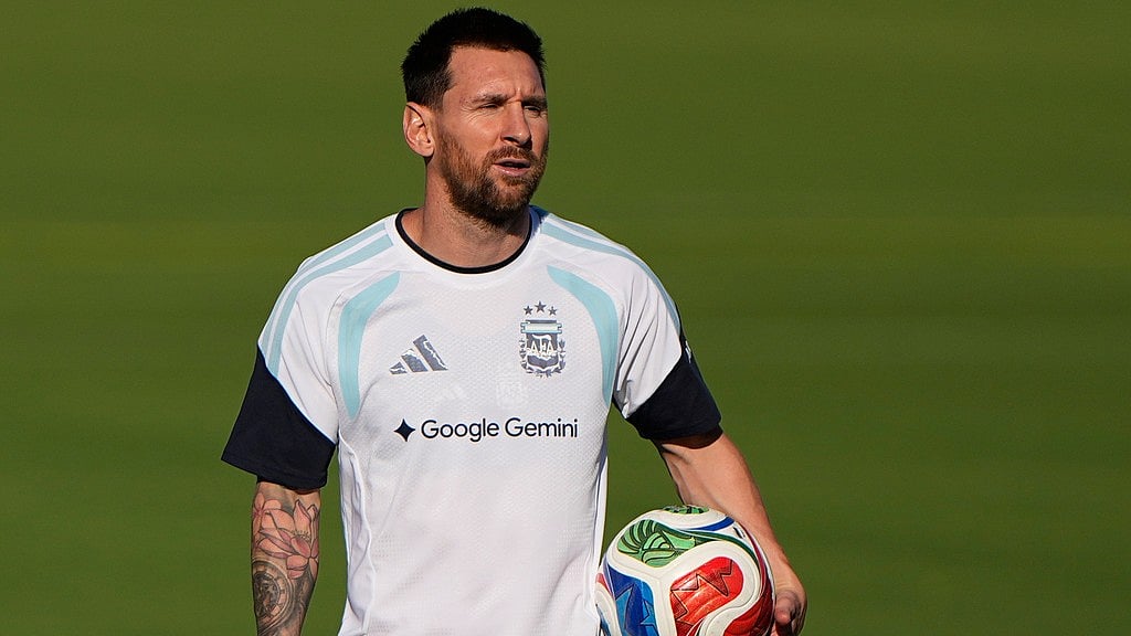 Lionel Messi equaled Miroslav Klose as the leading scorer in the World Cup with 16 goals. - AP Photo/Charlie Riedel
