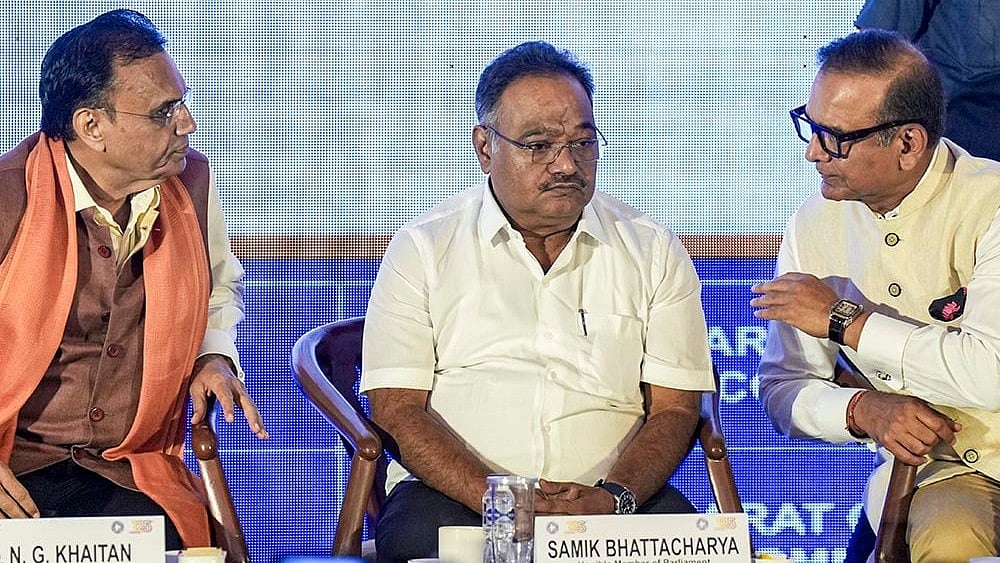 Bengal Budget Lays Roadmap for Economic Revival, Women's Empowerment: Samik Bhattacharya -  Photo: PTI/Manvender Vashist Lav