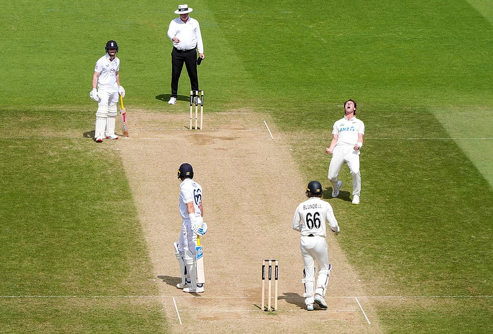 England vs New Zealand 2nd Test cricket match Day 5 highlights-Matt Henry