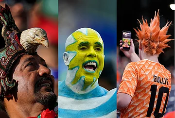 The Beautiful Game And Its Beautiful People: Capturing FIFA World Cup Fans, In Their Joy And Pain, Unfiltered
