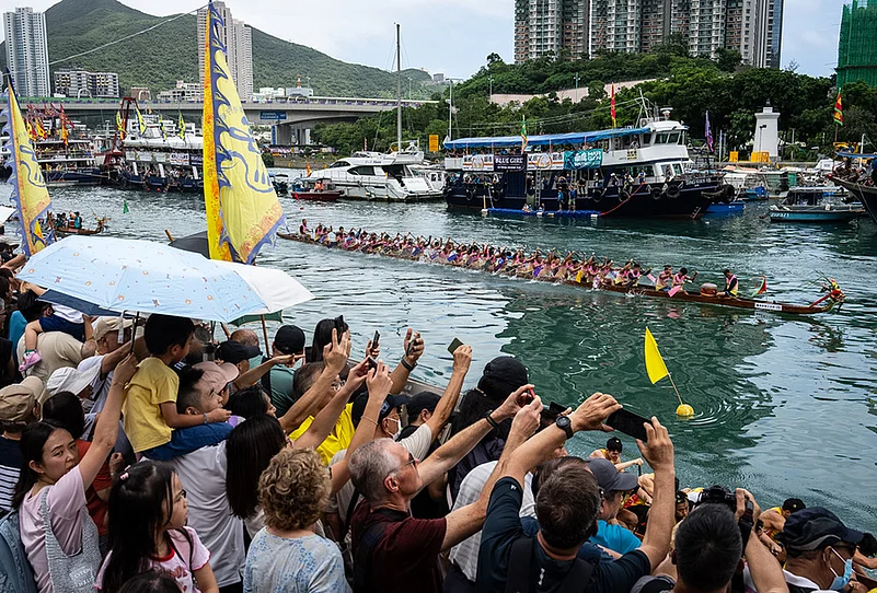 China traditional Dragon Boat Festival photos-
