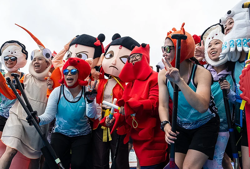 China traditional Dragon Boat Festival photos-