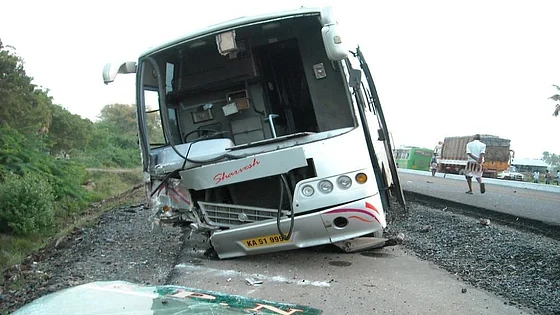 Two Killed, 16 Injured in APSRTC Bus-Lorry Collision in Andhra's Kadapa ...