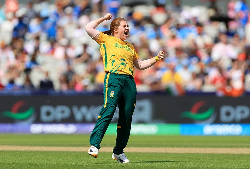 SA vs IND ICC Womens T20 Cricket World Cup 2026 highlights-Nadine de Klerk