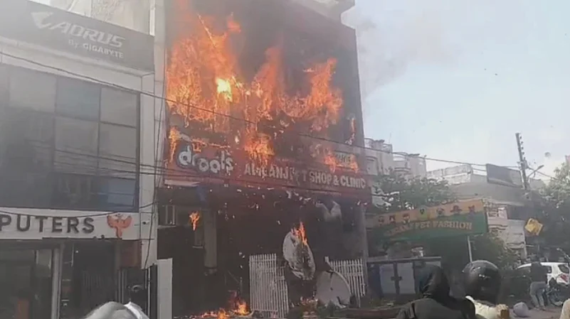 Lucknow fire