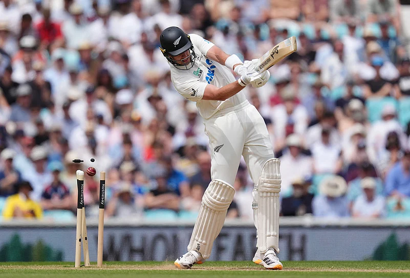 England vs New Zealand 2nd Test cricket match Day 5 highlights-Kyle Jamieson
