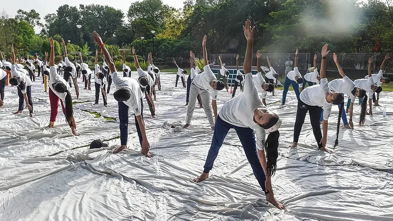 India Israel International yoga day Israelis yoga