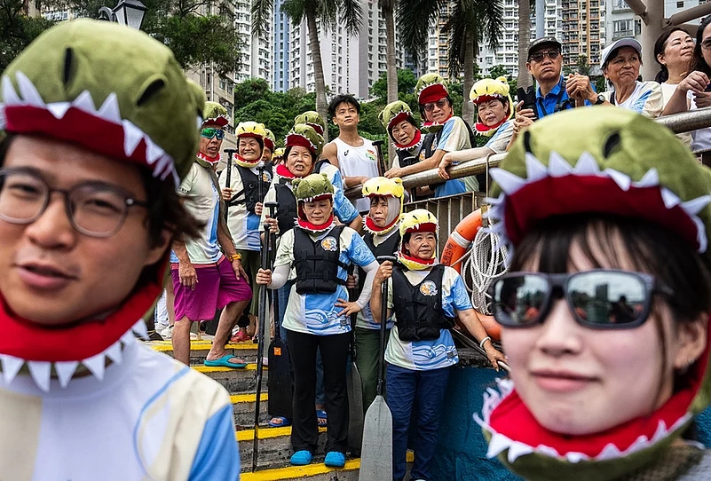 China traditional Dragon Boat Festival photos-