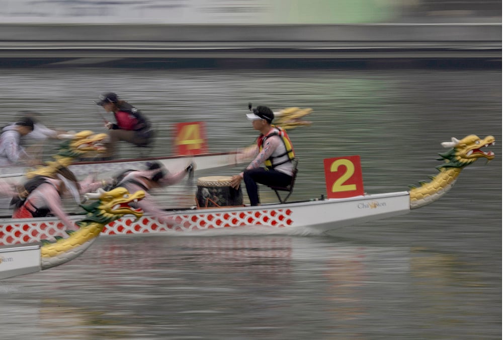 China traditional Dragon Boat Festival photos-