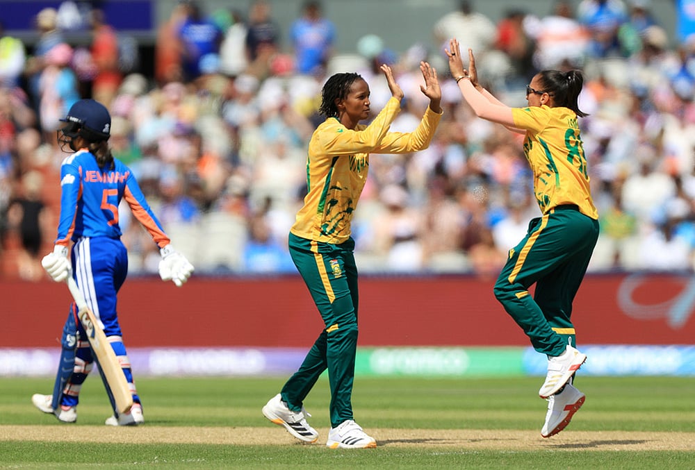 SA vs IND ICC Womens T20 Cricket World Cup 2026 highlights-Ayabonga Khaka